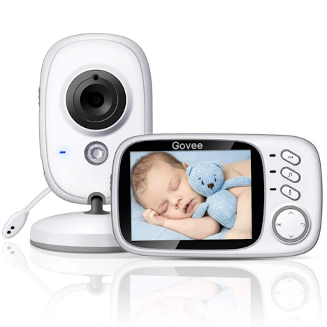 Babyphone mit Digitalkamera und der Funktion VOX und Temperatur