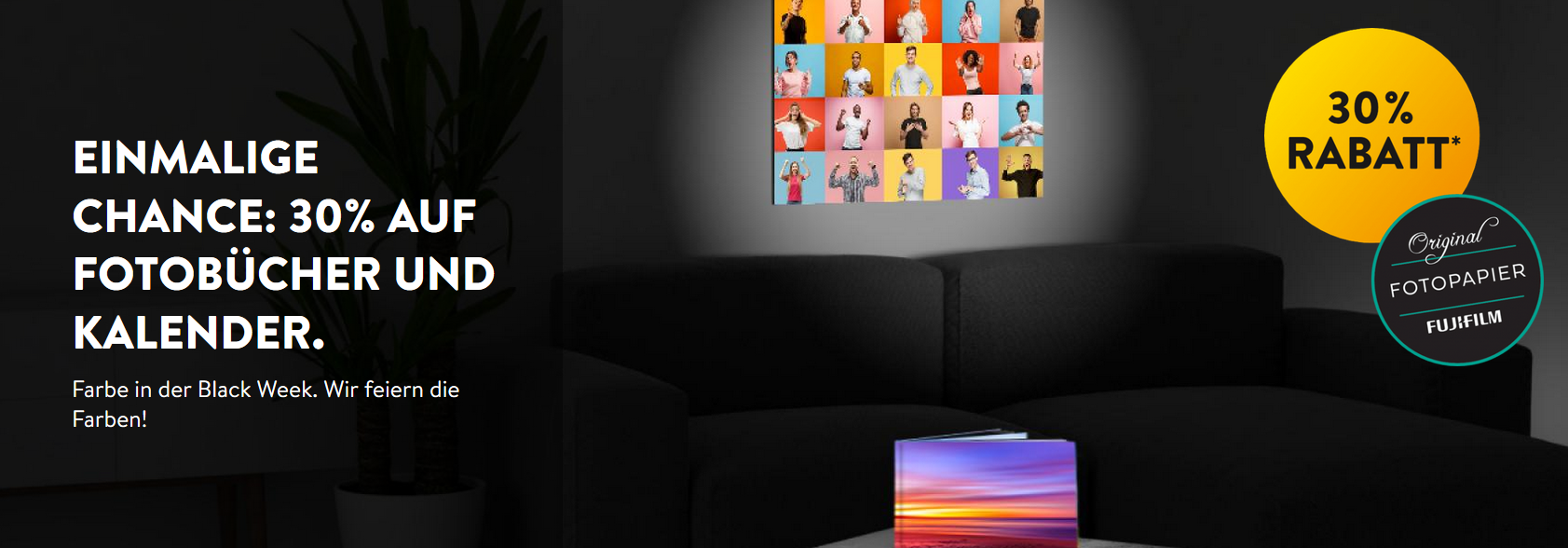 30% Rabatt auf Fotobücher und Kalender bei myFujifilm