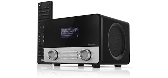 Hama Internetradio IR110M für 109€ - WLAN, Fernbedienung, USB-Anschluss, Wifi-Streamingfunktion, Multiroom