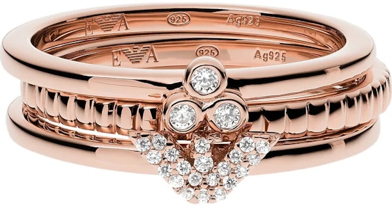 Emporio Armani Ring (EG3485221) roségold im Angebot: Nur 64,99€ statt 90,30€