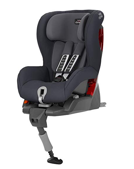 Britax Römer Safefix Plus, Autositz Gruppe 1 (9 - 18 kg), Kollektion 2019, storm grey