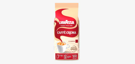☕ Lavazza Caffè Crema Classico 1kg für 11€ - ganze Kaffeebohnen