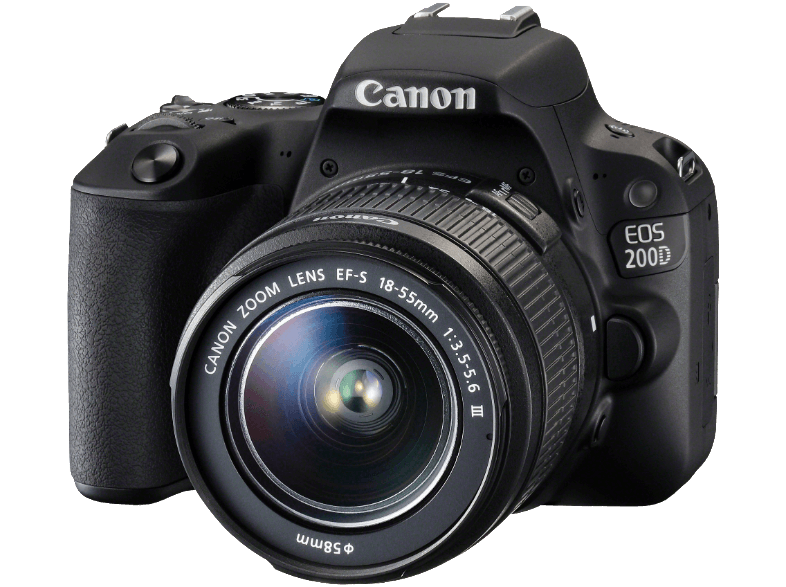 Canon EOS 200D Kit für 444€ – Spiegelreflexkamera, 24.2 Megapixel mit Objektiv 18-55 mm f/5.6