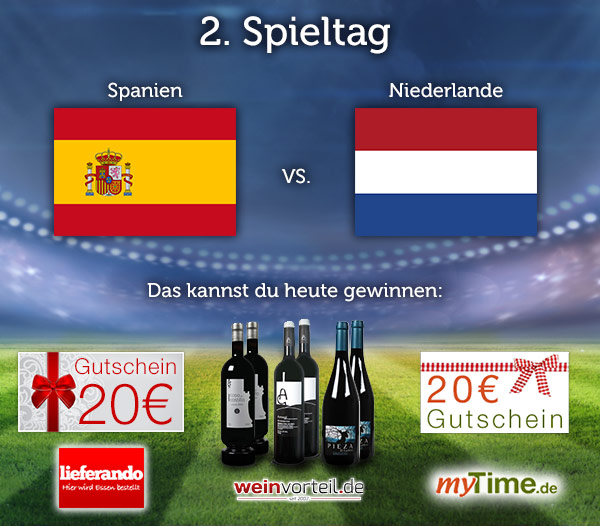 Das große Schnäppchenfuchs Fußball-WM 2014 Tippspiel: Spanien - Niederlande *UPDATE3*