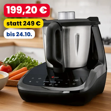 🔥 Lidl: SilverCrest Monsieur Cuisine Compact für 199,20 € statt 249 € mit Lidl Plus Coupon (bis 24.10.)