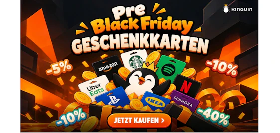 Sephora-, Zalando- und Adidas-Gutscheine günstiger kaufen - Bis zu 40% Rabatt auf Geschenkkarten bei Kinguin 🤩