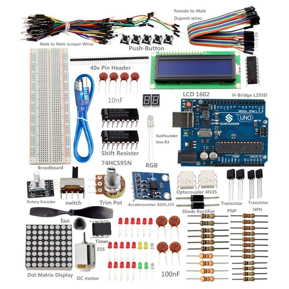 Umfangreiches Starter Arduino Kit für 29,99€ bei Amazon