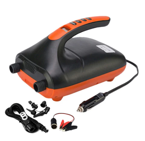 20PSI SUP-elektrische aufblasbare Luftpumpe mit LCD-Display