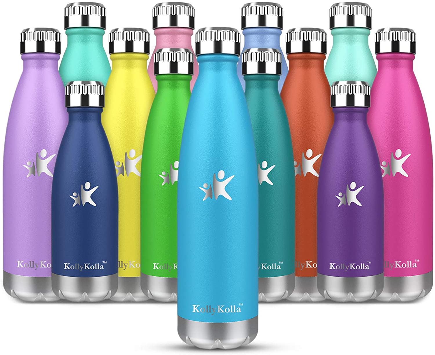 KollyKolla Edelstahl Thermosflasche  für 7,95€