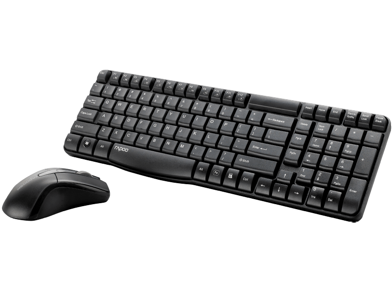 RAPOO 11567 X1800 Tastatur und Maus für 12,99 EUR inkl. Versand