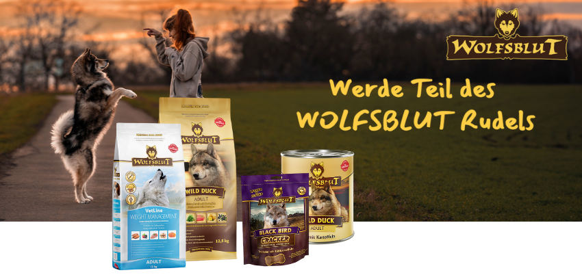 13% Gutschein auf Hundefutter von Wolfsblut - Gilt auf das gesamte Sortiment