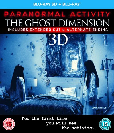 Paranormal Activity: The Ghost Dimension auf 3D- und 2D-Bluray für 5€
