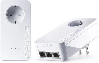 Devolo dLAN 650 triple+ Starter Kit für 80€ - Powerline-Adapter mit drei Lan-Ports