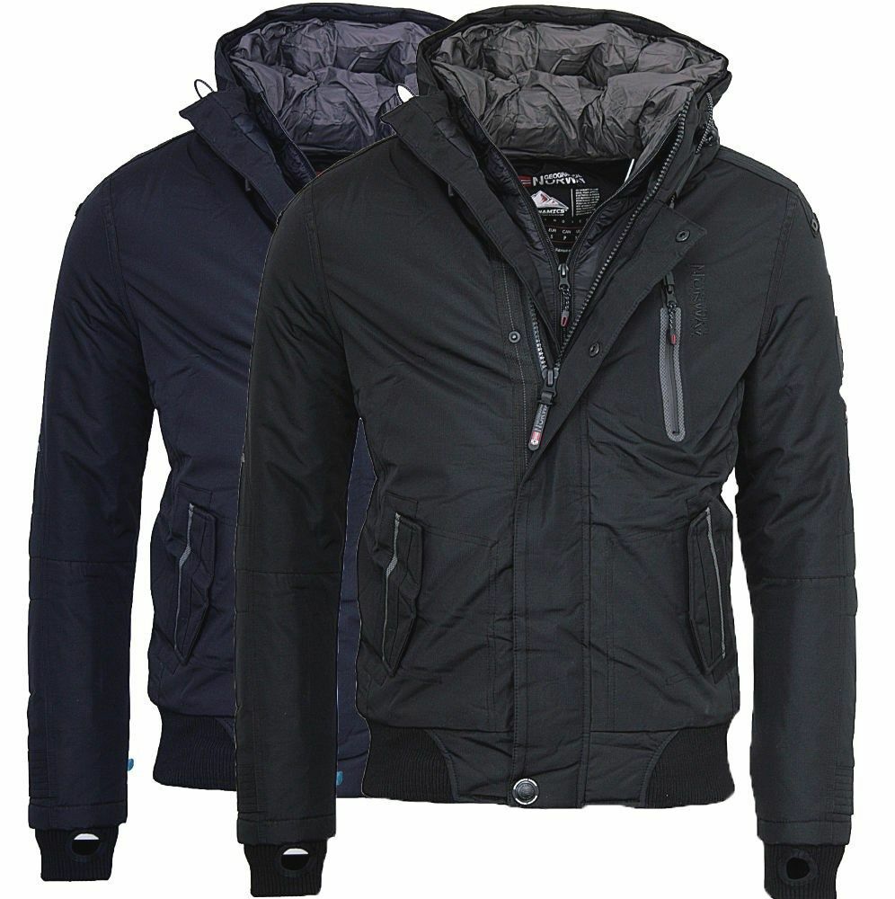 Geographical Norway Herren Winter Jacke warme Bomberjacke