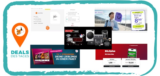 Deals des Tages ✔️ Top 5 Highlights: Angebote & Schnäppchen 🦊