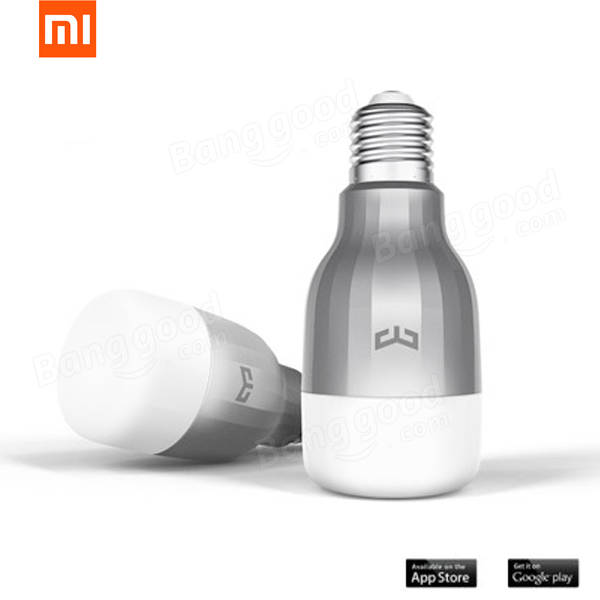 Xiaomi Yeelight RGBW E27 Smart LED Lampe für 11€