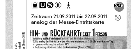 [Lokal: Köln/Bonn] Kostenlos im VRS fahren am 21./22. September 2011