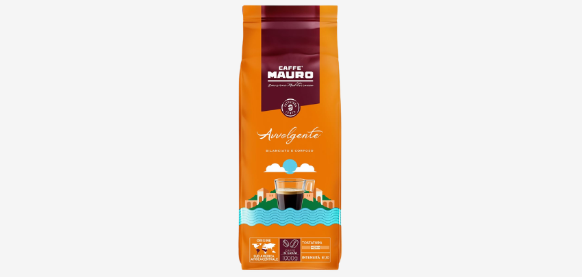 Mauro Avvolgente für 12€ ☕  - italienische Röstung, Arabica &amp; Robusta, Intensität 8 🌞