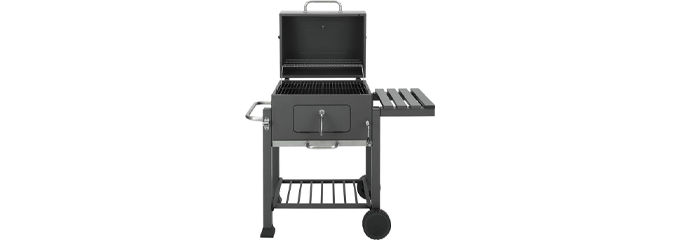 Grillmax Holzkohlegrill für 66€ - Tepro Toronto Nachbau mit 5kg Kohlewanne