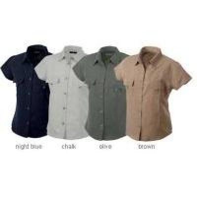 James &amp; Nicholson - Damen Kurzarm Trekking Bluse Outdoor Style (div. Farben &amp; Größen) für 4,76€ statt 20€ (76% Rabatt)!