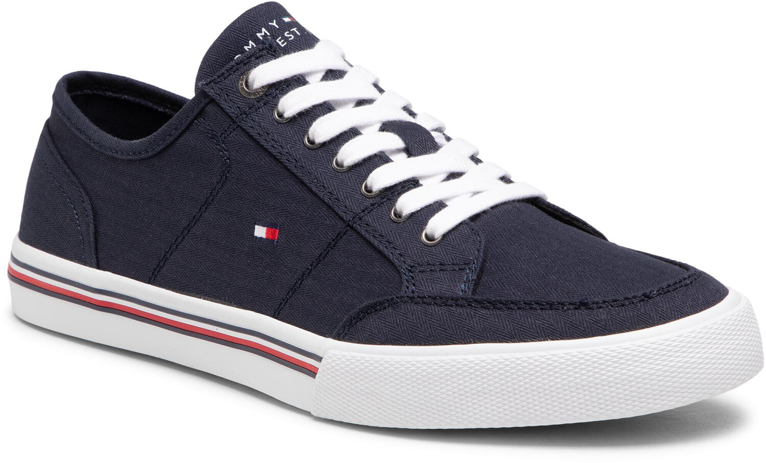 Tommy Hilfiger Core Corporte Textile Sneaker (FM0FM03390) desert sky 19% günstiger