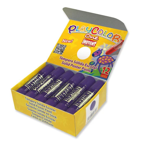 PlayColor Farbe 10741 10 g BASIC ONE SOLID Poster Paint Stick (12 Stück)