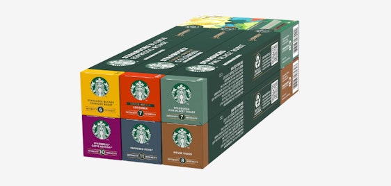 Starbucks Discovery Variety Pack für 21€ - 60 Nespresso-Kapseln zum Probieren