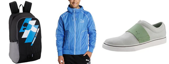 Puma-Sale mit bis zu 50% Rabatt - z.B. Rucksack ab 17€, Windjacke ab 70€ und Puma El Rey Slip On für 25€