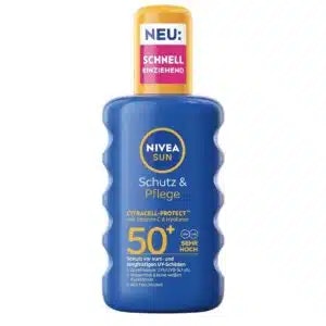 NIVEA SUN Schutz & Pflege Sonnenspray LSF 50+,200ml für 7,17€(statt 9,25€)