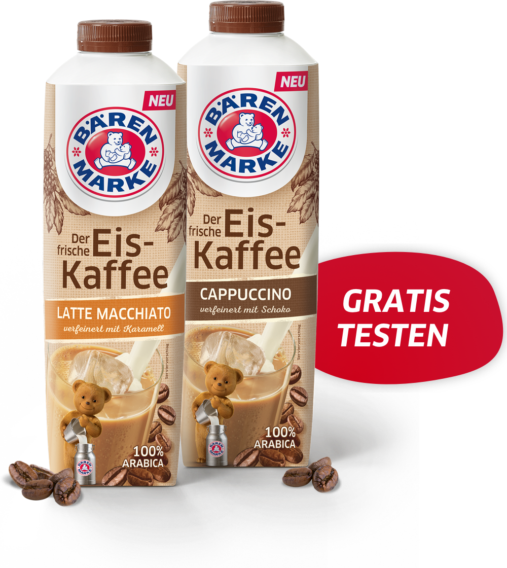 *Vorbei*Bärenmarke Eiskaffee gratis testen - durch Geld-zurück-Garantie