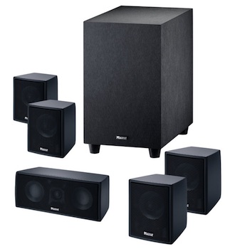 Magnat Interior 5.1X - Lautsprecher-System für 175€ bei notebooksbilliger.de