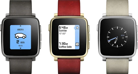 Pebble Time Steel für 140€ "generalüberholt" - 1,25" Smartwatch für iOS und Android