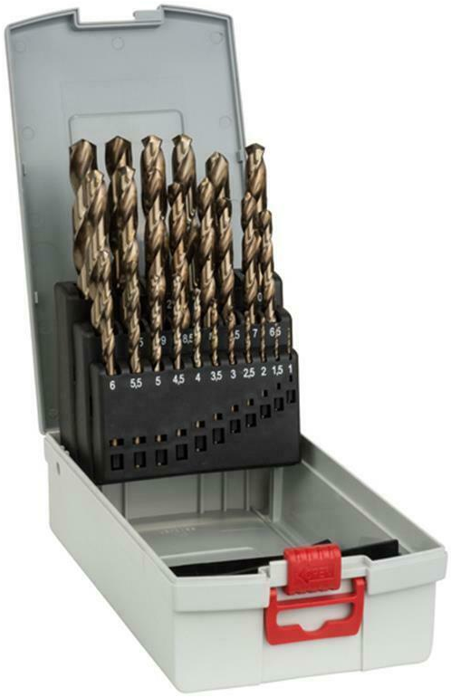 Bosch Hawera HSS-CO (265823) für 37€ - 25-tlg. Metallbohrer-Set