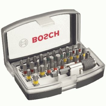 Bosch Schrauberbit-Satz, 32-teilig (2607017319) für 2,99 EUR + 2,99 EUR Versand