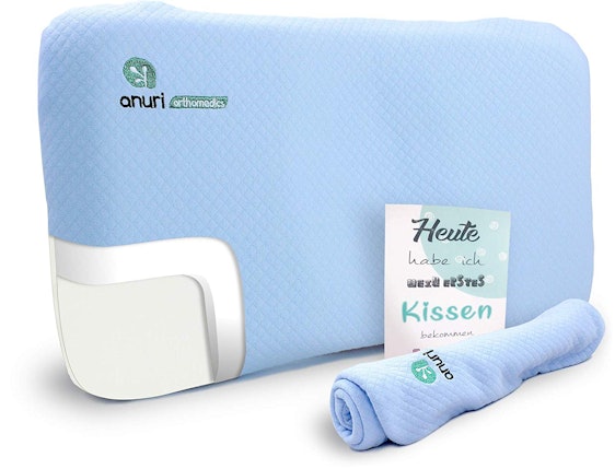 ANURI® Babykissen gegen Plattkopf und Kopfverformung durch 2-SCHICHTEN Protect System