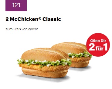 McDonalds-Gutscheine-2-fuer-1 McDonalds Coupons McChicken