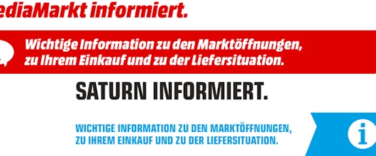 Media Markt und Saturn stellen auf online-only um » spezielle Abholstationen eingerichtet
