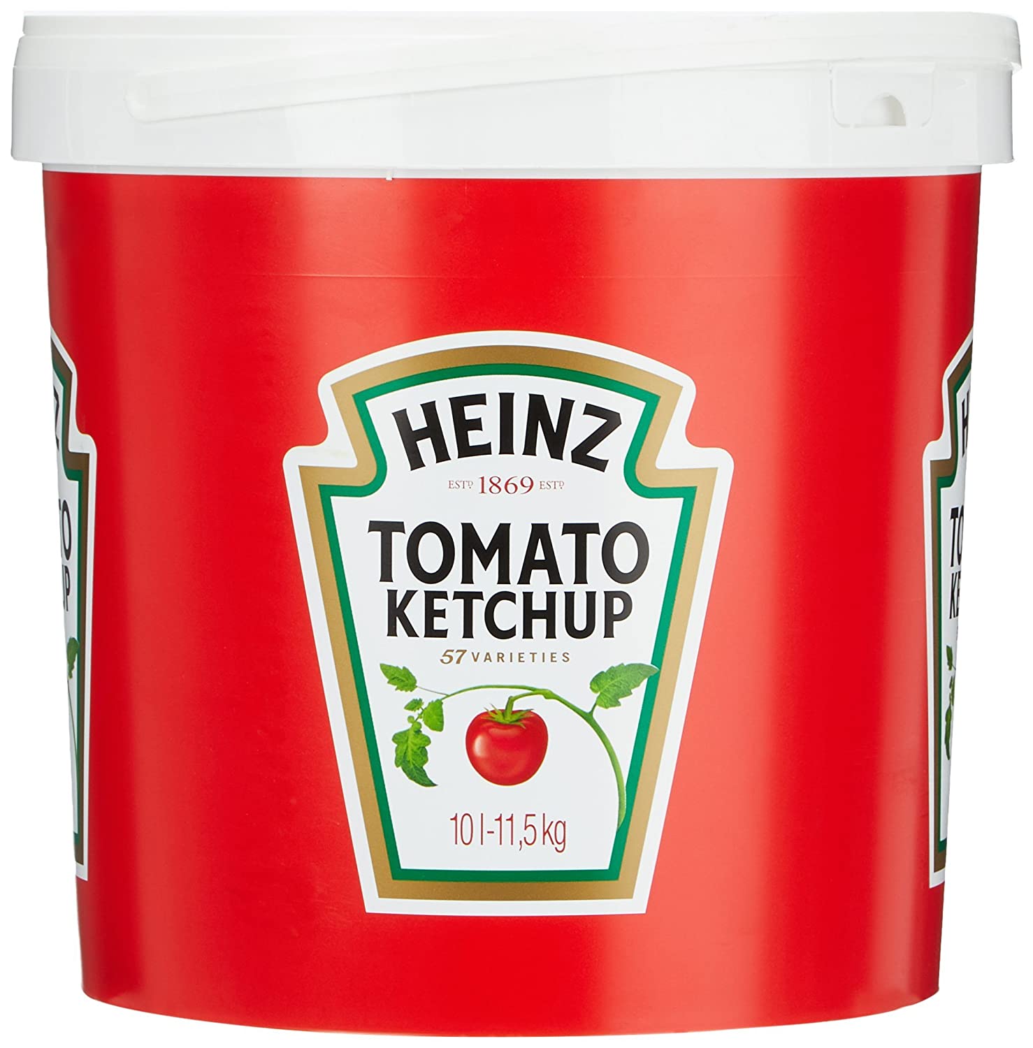 Heinz Tomato Ketchup, Plastikeimer, 1er Pack (1 x 10 l)