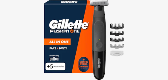 Perfekte Pflege von Kopf bis Fuß! 🪒 Gillette Fusion One Hybrid Rasierer nur 24€ ✨