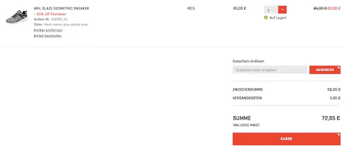 Rabatt bei Puma