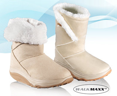 "WalkMaxx“-Winterstiefel (Fitness Boots) in Beige für nur 17,95€