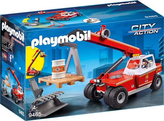 PLAYMOBIL 9465 Spielzeug-Feuerwehr-Teleskoplader für 21,59 EUR