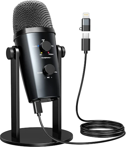 XZL M2 für 30€ - USB/Bluetooth Mikrofon mit stabilem Ständer und Lärmminderung