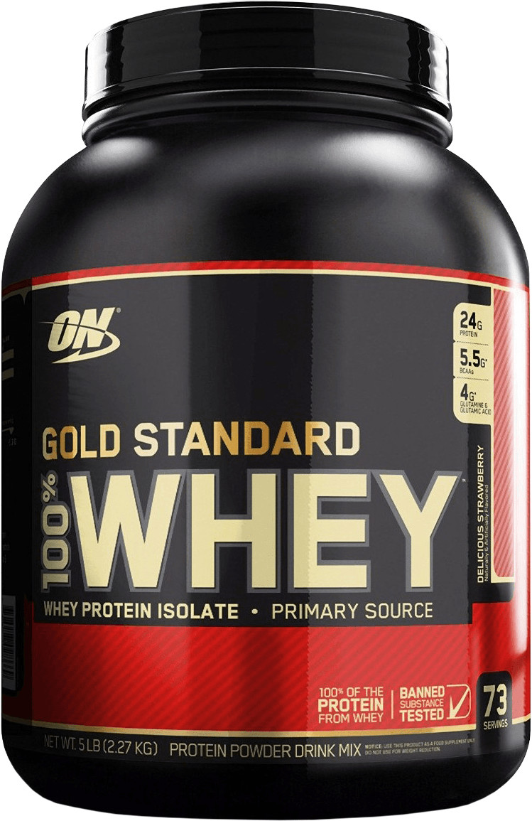 Optimum Nutrition 100% Whey Gold Standard 2273g Strawberry mit 18% Rabatt