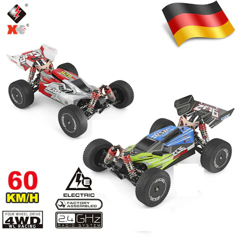Wltoys 1:14 2.4G 4WD 60KM/H RC Auto Fernbedienung Crawler Truck Off-Road Buggy