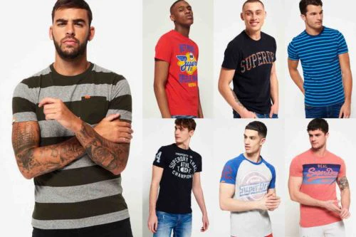 Superdry T-shirts Versch. Modelle und Farben