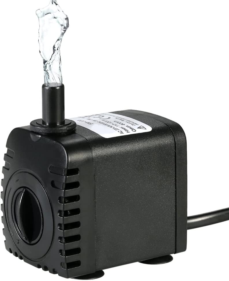 Mini Wasserpumpe 600L/H 8W Tauchpumpe Aquariumpumpe