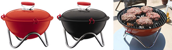 Bodum Fyrkat Picknick Grill in Schwarz oder Rot für 42€ - hochwertig und tragbar