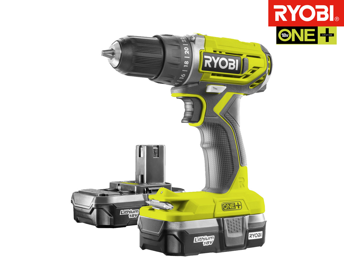 Ryobi Akku-Bohrschrauber inkl. Akkus | 18 V