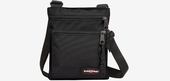 Eastpak Rusher für 15€ - Umhängetasche in Schwarz, Schulterriemen stufenlos verstellbar
